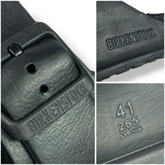 Birkenstock Arizona Essentials EVA Rubber Waterproof Slide Sandals Black 41 / 10 - Picture 11 of 13